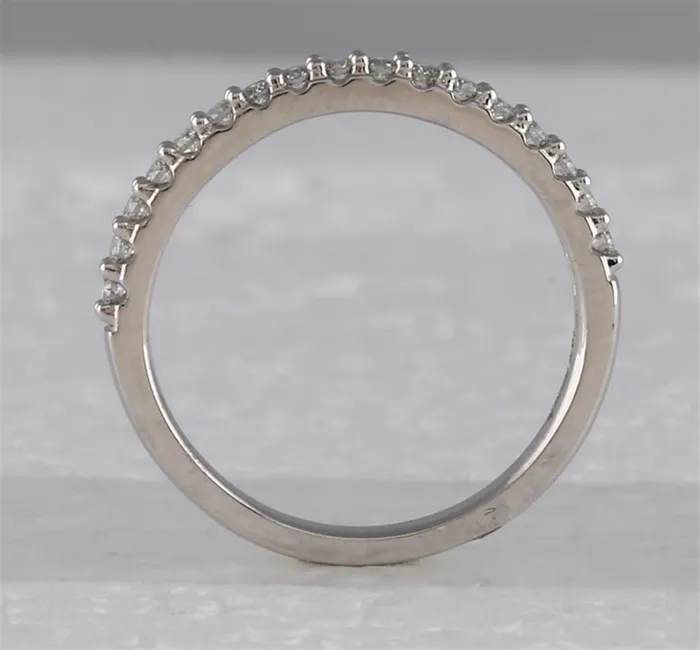 14k White Gold Round Diamond Halo Bridal Wedding Ring Set 2 Cttw Certified gndatlanta Rings