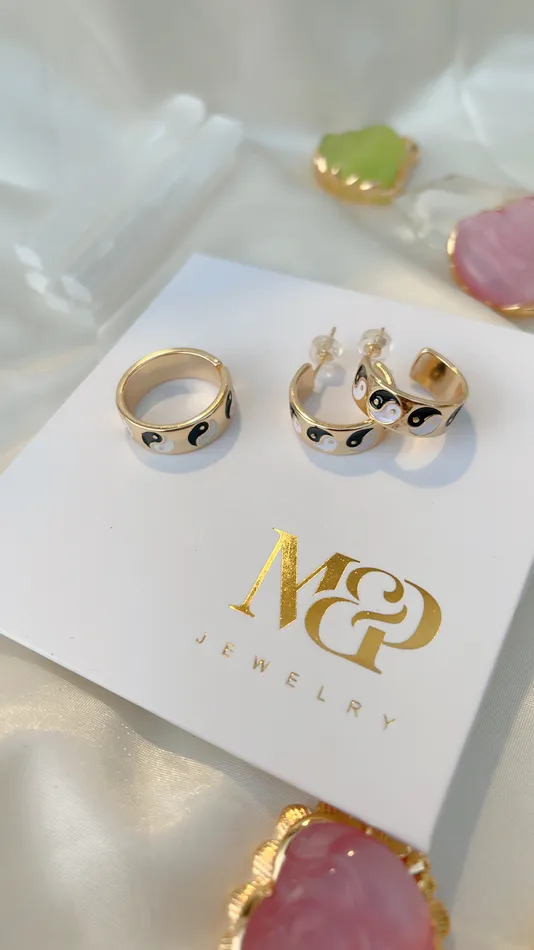 MP Jewelry Yin and Yang Earrings Earrings
