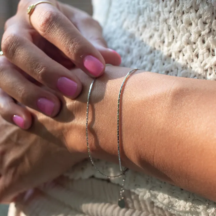Rhodium Plated Dion Bracelet Lovers Tempo Bracelets