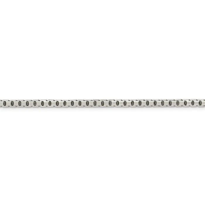 Rings WB Choice Jewelry Sterling Silver 32mm 8 Sided Diamondcut Box ChainWBCQBR05720 Rings WB Choice Jewelry Sterling Silver 32mm 8 Sided Diamondcut Box ChainWBCQBR05720
