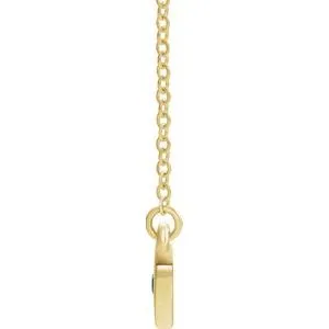 WB Choice Jewelry Necklaces 14K Yellow Blue Zircon Heart 16 Necklace 8633560057PSTWBC WB Choice Jewelry Necklaces 14K Yellow Blue Zircon Heart 16 Necklace 8633560057PSTWBC
