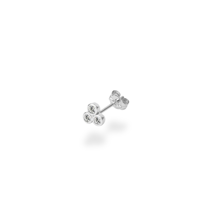 Triplet Diamond Stud PRMAL Earrings Triplet Diamond Stud PRMAL Earrings