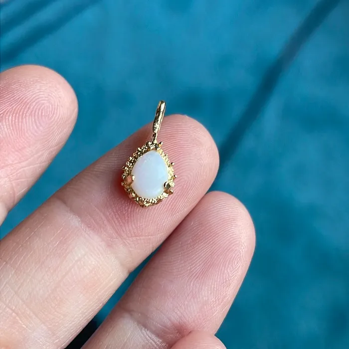 Vintage Paris Jewelry PreStyled Sets Opal Pendant 10k Gold Vintage Vintage Paris Jewelry PreStyled Sets Opal Pendant 10k Gold Vintage