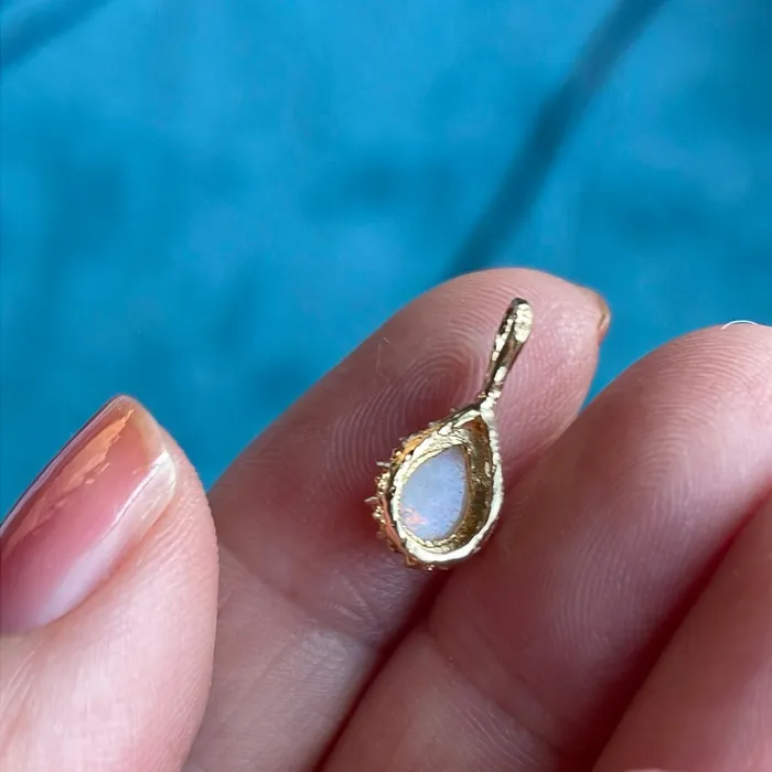 Vintage Paris Jewelry PreStyled Sets Opal Pendant 10k Gold Vintage Vintage Paris Jewelry PreStyled Sets Opal Pendant 10k Gold Vintage