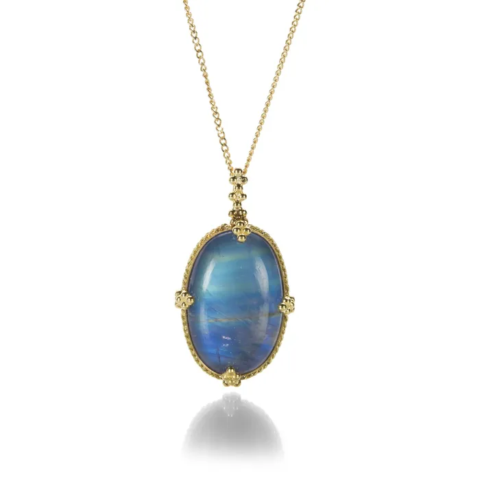 Amali Necklaces One of a Kind Moonstone Necklace