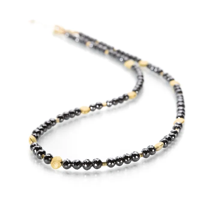Barbara Heinrich Beaded Black Diamond Necklace Necklaces