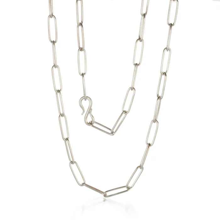 Maria Beaulieu Necklaces Silver Heavyweight Chain 20