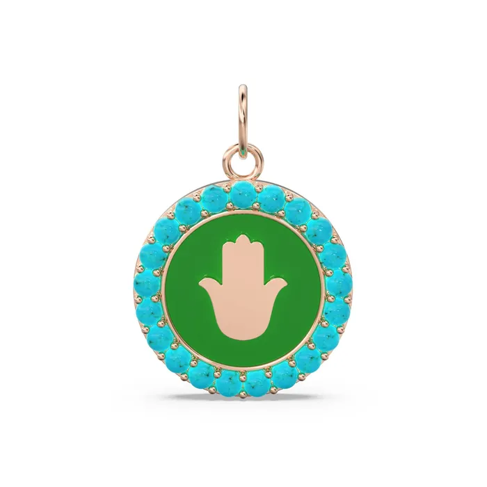 Necklaces Jalvi Co Hamsa Blue Turquoise Enamel Disc Gold Charm Enamel Solid Gold Hamsa Pendant Circle Diamond Charm Gemstone Jewelry Turquoise Necklace Necklaces Jalvi Co Hamsa Blue Turquoise Enamel Disc Gold Charm Enamel Solid Gold Hamsa Pendant Circle Diamond Charm Gemstone Jewelry Turquoise Necklace