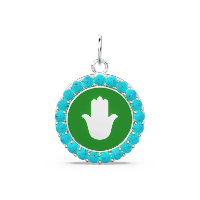 Necklaces Jalvi Co Hamsa Blue Turquoise Enamel Disc Gold Charm Enamel Solid Gold Hamsa Pendant Circle Diamond Charm Gemstone Jewelry Turquoise Necklace Necklaces Jalvi Co Hamsa Blue Turquoise Enamel Disc Gold Charm Enamel Solid Gold Hamsa Pendant Circle Diamond Charm Gemstone Jewelry Turquoise Necklace